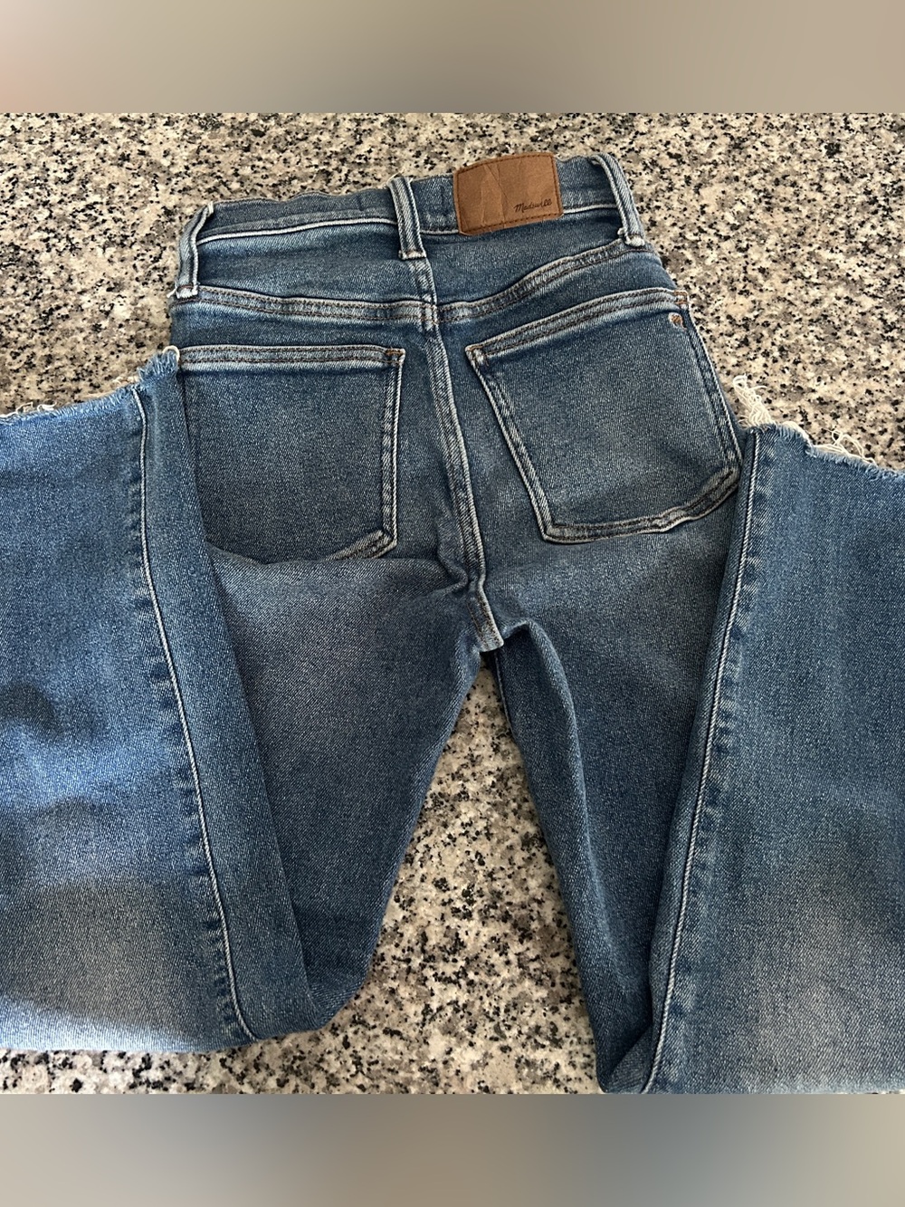 Madewell the perfect vintage jean 23 cropped raw hem